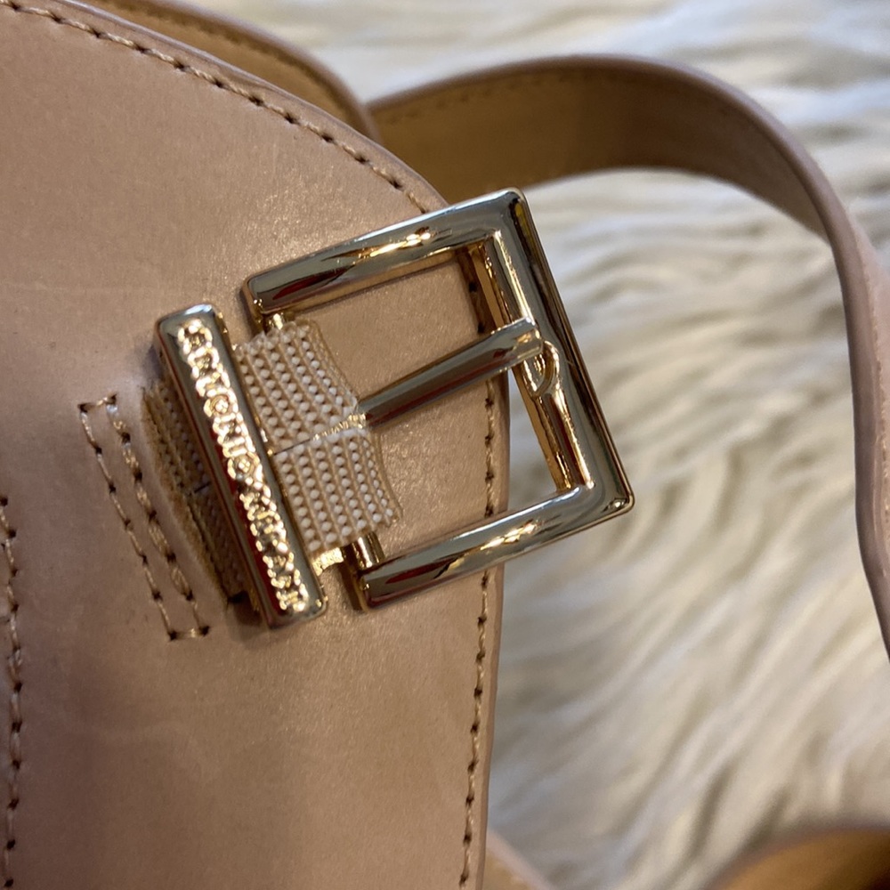 Antonio Melani leather sole sandals size 5M excellent condition see photos - Picture 6 of 12